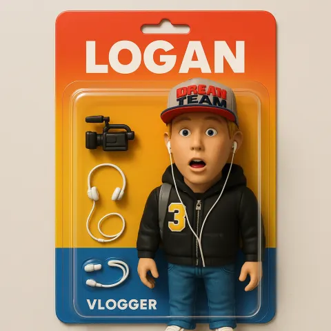action figure style image generated by YouPhoto AI